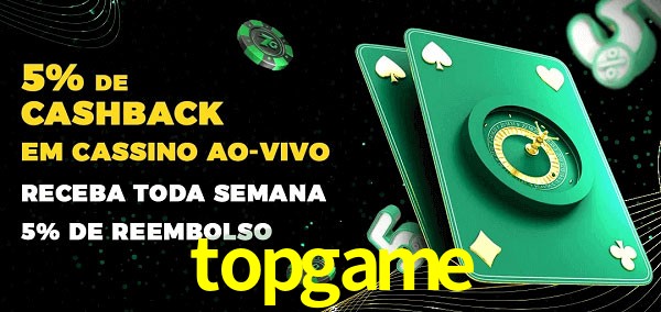 Promoções do cassino ao Vivo topgame