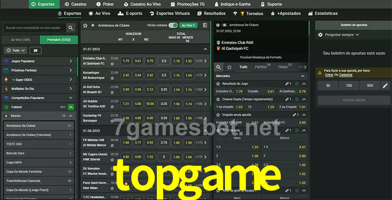 apostas esportivas